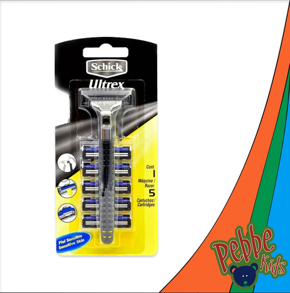 RASTRILLO ULTREX SCHICK HOMBRE | Distribuidora Pebe